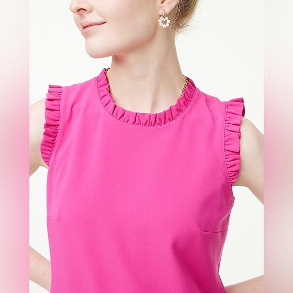 J Crew Lavender Silhouette Dress - Picture 4 of 6